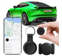 GPS Tracker per Auto, Localizzatore GPS per Auto Compatibile con Android Magnetico Nascosto Localizzatore GPS, Senza SIM Android GPS Tracker per Auto, Portafoglio,Chiavi (Nero)