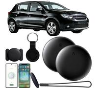 GPS Tracker Per Auto Senza Abbonamento, Localizzatore GPS Per Auto Senza SIM, Compatibile Con Android Find Hub o Apple Find My Per Anziano, Bambini, Auto, Animali Domestici (Android * 2)