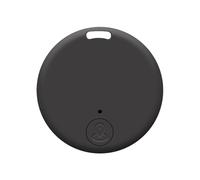 GPS Tracking Key Tags | Portable Key Finder Locator with Alarm Reminder | Round Mobile Smart Anti Loss Device for Wallet, Dog, Cellphone, Kids, Keychain, Cat