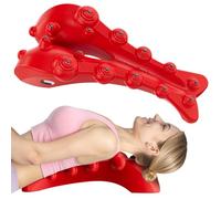 GPSHLUEP Massaggiatore trapezio, strumento di rilascio occipitale in silicone, massaggiatore per punti trigger cervipoint, allevia il dolore nei muscoli a forma di diamante del collo e della parte