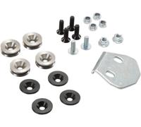 Adapter kit for ADVENTURE-RACK SW-MOTECH Black. For TRAX ADV/ION/EVO.