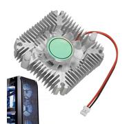 GPU Cooler - Aluminum 55x55x12mm | Graphics Card Cooler, Aluminum GPU Air Coolers, 55mm Chip Hole Distance Heat Sink, Low Noise Cooling Radiator | For PC Cooling