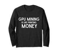 GPU Mining Is Like Printing Free Money with Crypto Gaming PC Maglia a Manica