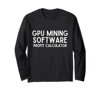 GPU Mining Software Calcolatore di profitti Minatori di criptovaluta Maglia a Manica