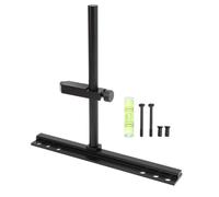 GPU Support Bracket Adjustable Anti Sag GPU Stand Aluminum Alloy Video Card Holder for ITX MATX ATX Cases 4 Bracket Kit 1 Level 4 Screws (Nera)