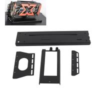 GPU Support Bracket, Vertical Graphics Card Holder Kit, PCI E 3.0 X16 Vertical GPU Mount, VGA Support Bracket Holder with Pretty Lighting for ATX PC Case (26 * 6,2 * 12,8 centimetri)