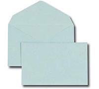 GPV - Confezione di buste per lettere, 75 g/m², 90 x 140 mm, 500 pezzi, colore blu