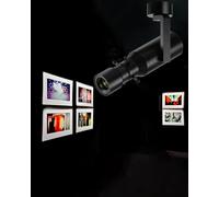 GPWALIFE Testa della luce della pista del LED, luce modellabile 18W, forma direzionale regolabile dell'apertura per l'immagine di mostra della galleria d'arte del museo