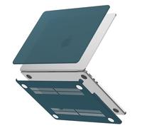GPXIIZ Cover Compatibile con MacBook Air 13,6 Pollici M4 M3 M2 Custodia 2025 2024 2023 2022 A3240 A3113 A2681, Case Cover Rigida Protettiva in Plastica Ultra Sottile 13.6", Deep Teal