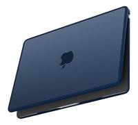 GPXIIZ Cover Compatibile con MacBook Air 13,6 Pollici M4 M3 M2 Custodia 2025 2024 2023 2022 A3240 A3113 A2681, Bordo in TPU + Case Rigida Protettiva in Plastica 13.6", Mezzanotte Opaco