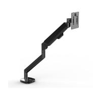 GPYMHLBNR Rack for computer desktop con supporto for monitor for molla a gas a braccio singolo e grande capacità di carico da 36 pollici 12 kg(Gray)