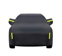 GQCSF Telo Copriauto per New Jeep Avenger 2023 Copriauto Impermeabile Antineve Antipolvere Copriauto con Porta Cerniera Trasporto Europeo Coperture Complete per Auto (Color:Black)