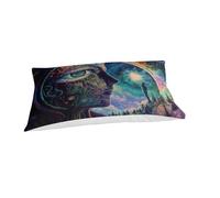 GQmoney 3D Con Stampa Di Awakening Third Eye Set Di Biancheria Da Letto Con 3 Pezzi Set Copripiumino Morbida Microfibra Per Ragazzi E Ragazze,coppie,camera Da Letto,decorazione Single(135x200cm)