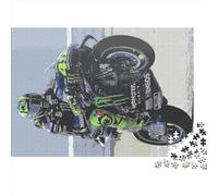 GQmoney Puzzle Puzzle per Adulti da 1000 Pezzi Moto Gp Racing Puzzle Quadrato Creativo per Adulti e Puzzle con Tavola di Legno Decorazione della Casa Puzzle Giocattoli 1000 Pezzi (75x50 cm)