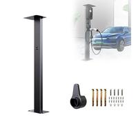 GQMYCDM Supporto Palo Colonnina Universale Verticale Montato A Parete, Supporto per Ricarica Esterna per Veicoli Elettrici, Parasole e Parapioggia, Supporto da Pavimento per Stazione di Ricarica