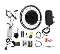 Gqouur Kit di conversione per bicicletta elettrica da 20 pollici, 500 W, 36 V, 340 giri/min, 33 - 35 km/h, 5 marce, maniglia del freno anteriore, e-bike