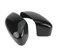 GQQGM Copertura Specchietto Retrovisore Auto per Ford Focus MK2 2008-2011 MK3 2012-2017 Sinistra Destra Laterale Sostituzione Specchietto Ricambio,1 Pair Glossy Black