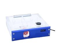 GQSX-D1S Raffreddatore d'acqua for computer Serbatoio dell'acqua Unità ottica singola Pannello metallico(Blue,12V RGB Manual Ctrl)