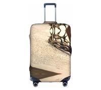 GQSZCYHLKL Crown of Thorns - Custodia protettiva per valigia da viaggio elegante con stampa su entrambi i lati, design elastico per una vestibilità sicura e protezione dai graffi, bianco, XL