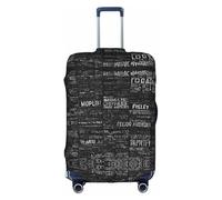 GQSZCYHLKL Custodia per valigia con codice di programmazione programmatore, elegante custodia protettiva da viaggio con stampa su entrambi i lati, design elastico per una vestibilità sicura e