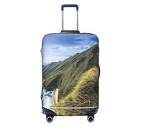 GQSZCYHLKL Kauai Hawaii Seashore - Custodia protettiva da viaggio elegante con stampa su entrambi i lati, design elastico per una vestibilità sicura e protezione dai graffi, bianco, XL