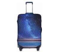 GQSZCYHLKL Northern Lights - Custodia protettiva per valigia da viaggio elegante con stampa su entrambi i lati, design elastico per una vestibilità sicura e protezione dai graffi, bianco, L