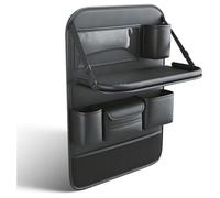 GQTMEUGTZ Organizer per seggiolino Auto, per BMW Serie 1 E87 F20 E46 Tuning E60 X5 E53 F30 E70 Organizer per Bambini, Multifunzione, con Tavolo Pieghevole e Diverse Tasche