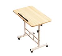 GQTYBZ Tavolo da Disegno In Legno, Tavolo da Disegno per Artisti Con Piano D'Appoggio Regolabile In Altezza E Inclinabile, Scrivania per Computer per Pittura, Lettura, Scrittura (Beige, 80 x 40 cm)