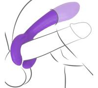 GQTYBZ Vibratore clidoride sesso punto g, dildo realistico e vibratori anali, vibratore in silicone per 10 modalità di vibrazione, giocattoli sessuali sex toys per donna e coppia, Piccolo Impermeabile