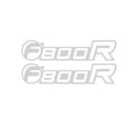 GQUIKGW Adesivo per Moto per BMW F800R F 800 R F 800R 2009 2010 2011 2012 2013 2014 2015-2020 Autoadesivi del Motociclo della Decalcomania Accessori (Color : Gris)