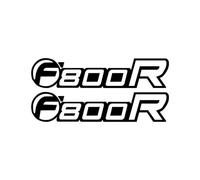 GQUIKGW Adesivo per Moto per BMW F800R F 800 R F 800R 2009 2010 2011 2012 2013 2014 2015-2020 Autoadesivi del Motociclo della Decalcomania Accessori (Color : Black)
