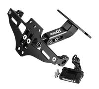 GQUIKGW Portatarga Accessori Moto CNC Porta Targa Posteriore per BMW R1300GS R1300 GS R 1300 GS R 1300 GS 2023 2024(Black)