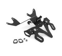 GQUIKGW Portatarga Moto per Honda CB650R CB 650R CB650 R CB 650 R 2021 2022 2023 2024 Porta Targa per Parafango Posteriore con Luce