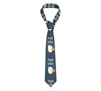 GQWJKSZ 3D Halloween Town Zucca Spaventapasseri Cravatta da uomo d'affari formale 8 cm Cravatta Accessorio per costume per la scuola Lavoro Festa Bomboniera Matrimonio