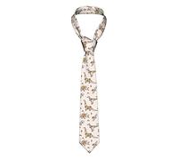 GQWJKSZ 3D Origami Dinosauri con schizzi Cravatta da uomo d'affari formale 8 cm Cravatta Accessorio per costume per la scuola Lavoro Festa Bomboniera Matrimonio