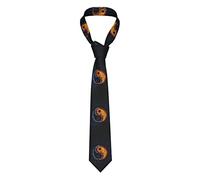 GQWJKSZ 3D Parigi Torre Eiffel Baci Cuori Cravatta da uomo d'affari formale 8 cm Cravatta Accessorio per costume per la scuola Lavoro Festa Bomboniera Matrimonio