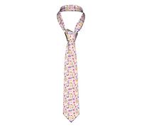 GQWJKSZ 3D Parigi Torre Eiffel Baci Cuori Cravatta da uomo d'affari formale 8 cm Cravatta Accessorio per costume per la scuola Lavoro Festa Bomboniera Matrimonio