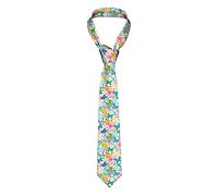 GQWJKSZ 3D Primavera Musica Sinfonia Cravatta da uomo d'affari formale 8 cm Cravatta Accessorio per costume per la scuola Lavoro Festa Bomboniera Matrimonio