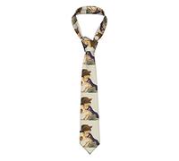 GQWJKSZ 3D Scheletro nel cappello che parla con zucca Cravatta da uomo d'affari formale 8 cm Cravatta Accessorio per costume per la scuola Lavoro Festa Bomboniera Matrimonio