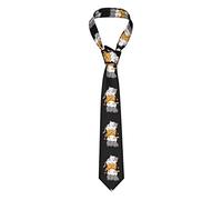 GQWJKSZ 3D Un simpatico mucchio di gatti Cravatta da uomo d'affari formale 8 cm Cravatta Accessorio per costume per la scuola Lavoro Festa Bomboniera Matrimonio