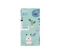 GQWJKSZ Asciugamano in cotone No Drama Llama Asciugamano da bagno ultra morbido per Face Gym Spa