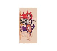 GQWJKSZ Asciugamano in cotone Simpatico cartone animato Halloween Asciugamano da bagno morbido per Hotel Face Gym Spa