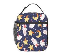 GQWJKSZ Borsa per il pranzo con coniglio e stella della buona notte,