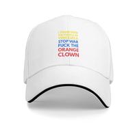 GQWJKSZ Cappelli da Golf per Uomo e Donna, con Scritta I Stand with Venezuela, per Fermare la Guerra.