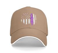 GQWJKSZ Cappellino per la consapevolezza dell'ipertensione polmonare, Cappelli da Golf per Uomini e Donne, per Combattere l'iper