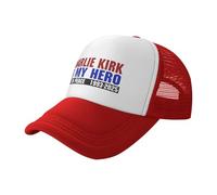 GQWJKSZ Cappello da Camionista Charlie Kirk Is My Hero, Vintage, Regolabile, da Uomo e da Donna, con Scritta Daddy's Hat