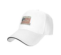 GQWJKSZ Cappello da Camionista I Stand with Charlie Kirk, Vintage, Regolabile, da Uomo e da Donna, con Scritta Daddy's Hat