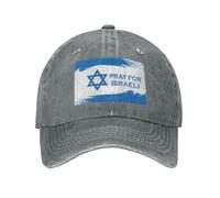 GQWJKSZ Cappello Israele Pregate per Cappello israeliano Berretti da Baseball da Donna Berretto Vintage