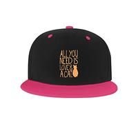 GQWJKSZ Cappello Regolabile per Uomo Donna, all You Need Love And A Cat Unisex Hip Hop Baseball cap Trucker Dad Hats