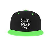 GQWJKSZ Cappello Regolabile per Uomo Donna, all You Need Love And a Dog Berretto da Baseball Hip-Hop Unisex Cappelli papà Camionista